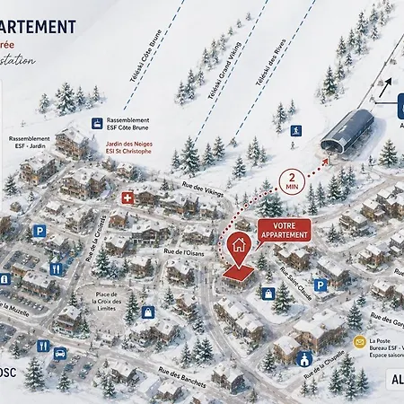 Le Bel Alp - Sejour Ideal A La Montagne Lejlighed